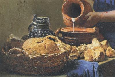 Jan Vermeer The milkmaid  (mk30) oil painting image
